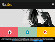 Tablet Screenshot of chat-libera.it
